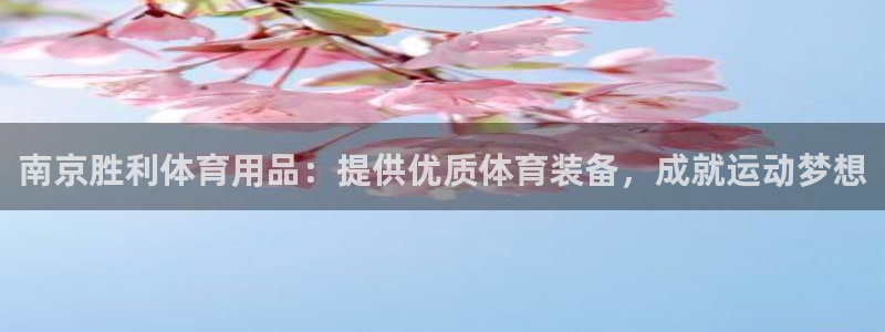 欧陆娱乐登录平台官网：南京胜利体育用品：提供优质体育